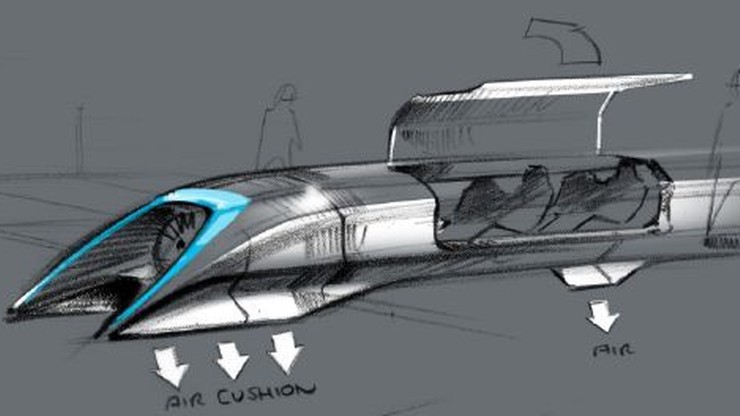 340 metrów na sekundę. Hyperloop ma połączyć Bratysławę, Wiedeń i Budapeszt