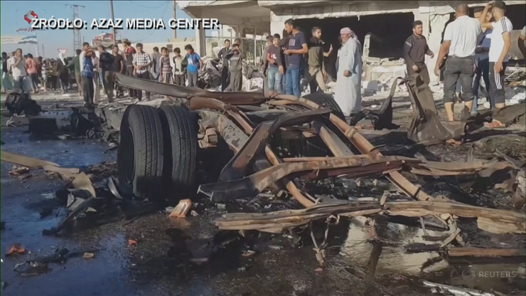 Wybuch samochodu-pułapki w Syrii. 7 osób zginęło, ponad 60 jest rannych