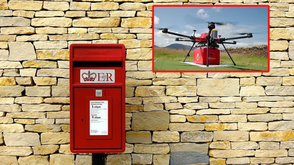Drony-listonosze w Szkocji. Nowa usługa brytyjskiej poczty