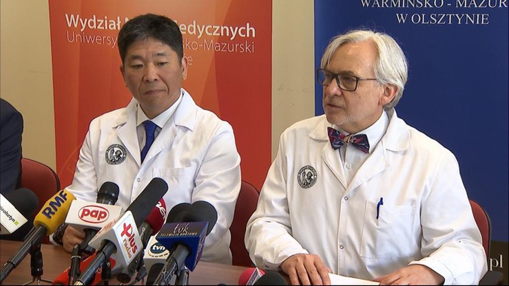 Operacje pacjentów w śpiączce "powiodły się". Zobacz konferencję w olsztyńskim szpitalu