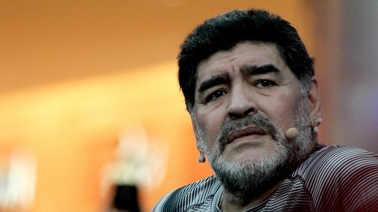Maradona ukarany grzywną za poparcie prezydenta Wenezueli