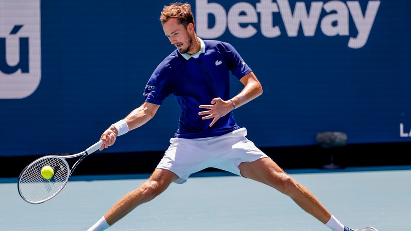 ATP w Miami: Daniił Miedwiediew rywalem Huberta Hurkacza w ćwierćfinale