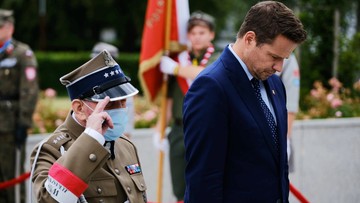 Prezydent stolicy i marszałek Senatu złożyli hołd poległym w Powstaniu Warszawskim