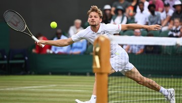Wimbledon: Pięciosetowy bój dla Belga
