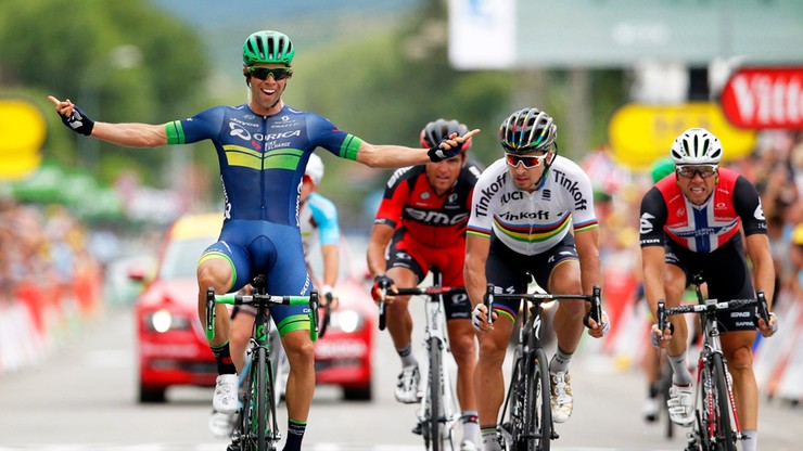 Tour de France: Matthews wygrał etap, Froome nadal liderem