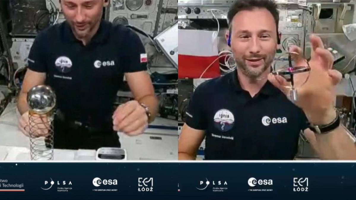 Uznański na żywo z kosmosu. Szczere słowa na temat misji. "Było mi bardzo trudno"