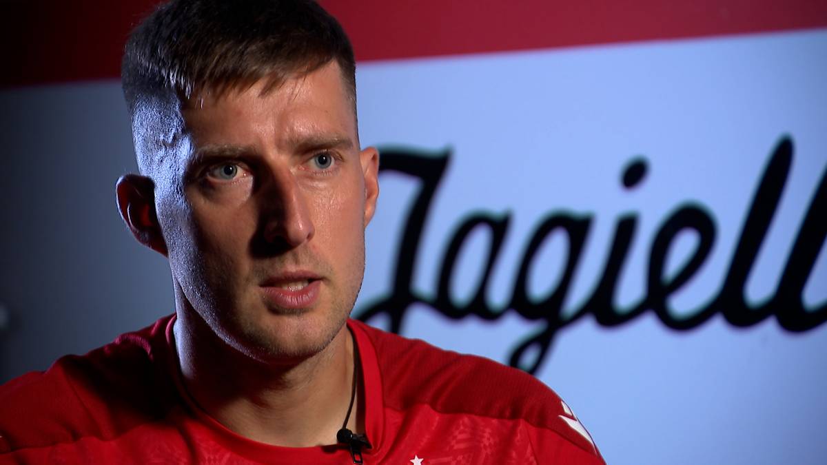 Kapitan Jagiellonii Romańczuk: chciałbym zagrać z Rangers w eliminacjach Ligi Europy
