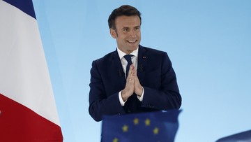 Francja: wstępne wyniki I tury wyborów prezydenckich. Przewaga Macrona