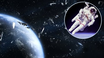 NASA: Chmura śmieci mogła zabić astronautów na spacerze kosmicznym