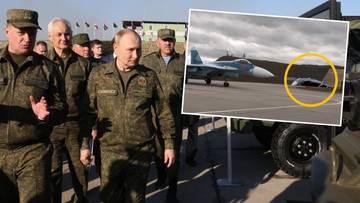 Wpadka na zakończenie Zapad 25. Myśliwiec stał się obiektem kpin