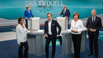 Pojedynek telewizyjny Schulz-Merkel. Kandydat SPD krytykuje Polskę i Węgry za odmowę przyjęcia uchodźców