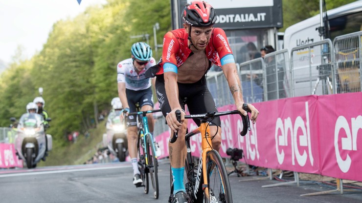 Giro d'Italia: Damiano Caruso wygrał etap, Egan Bernal wciąż prowadzi