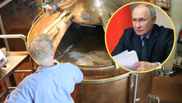 Putin zainteresował się browarem. "Ukradli nasz biznes"