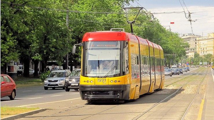 Warszawa. 13-latek potrącony przez tramwaj na placu Grunwaldzkim. Chłopiec trafił do szpitala