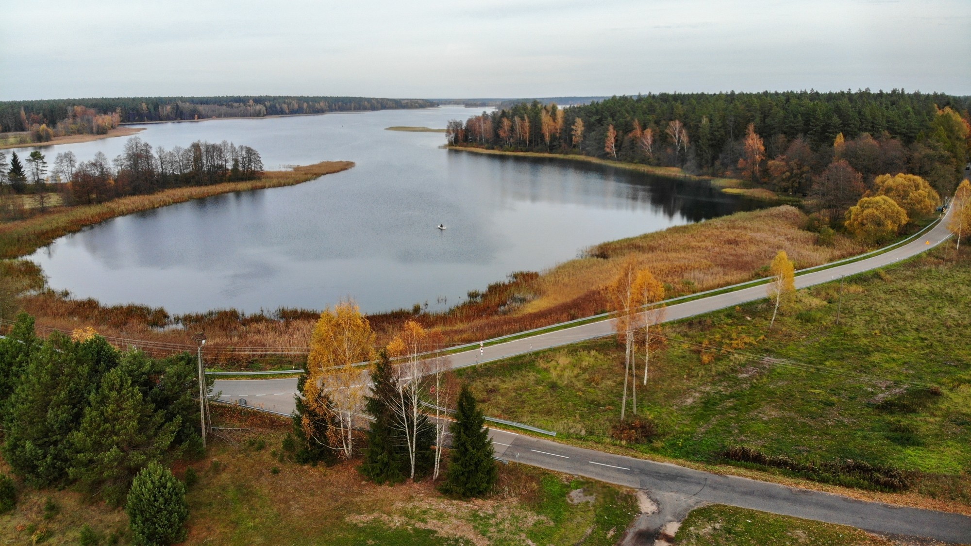 Jesień na nizinach z lotu ptaka - zdjęcie 34