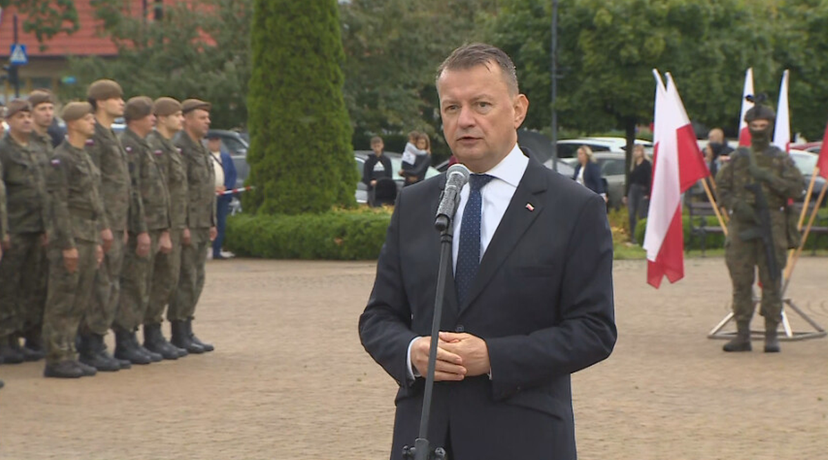 M. Błaszczak: Wzmacniamy wojsko polskie, aby odstraszyć agresora. Podziękowania dla nowych żołnierzy
