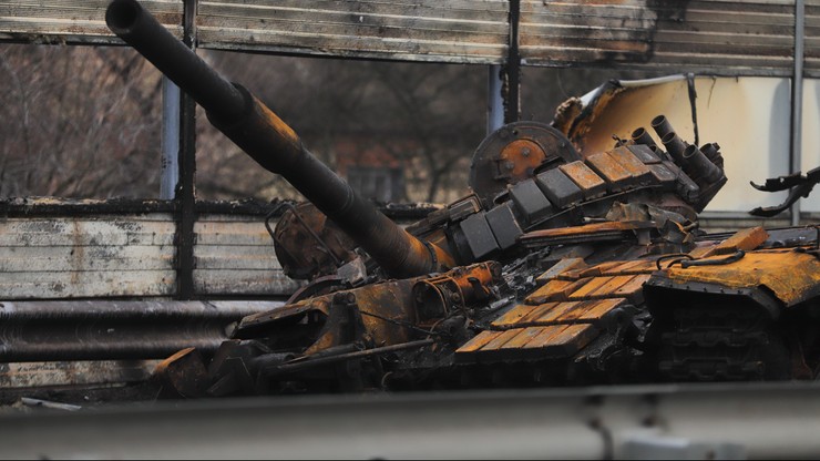 Wojna w Ukrainie. Władze: w wyniku ostrzału Makarowa zginęło co najmniej 13 cywilów