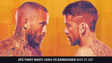UFC: Vera - Sandhagen. Transmisja TV i stream online