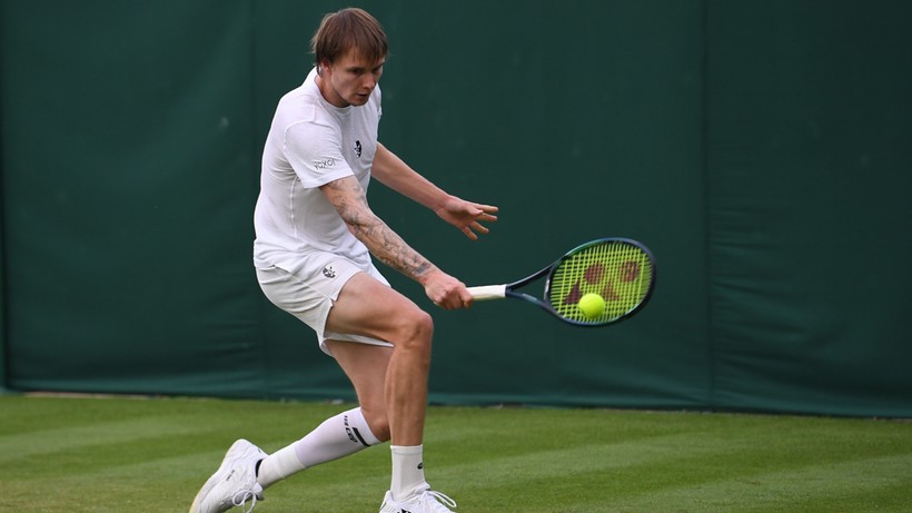 Wimbledon: Alexander Bublik - Dusan Lajovic. Kazach gra dalej