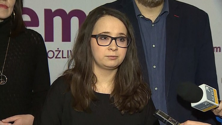 Marcelina Zawisza "jedynką" na listach Lewicy Razem do PE. Chce bezpłatnych leków na receptę
