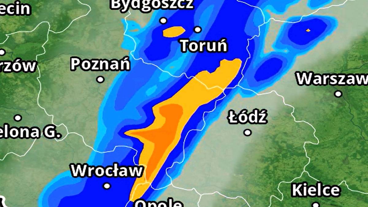 Nawałnice uderzą na Polskę. IMGW pokazuje ich dokładną trasę