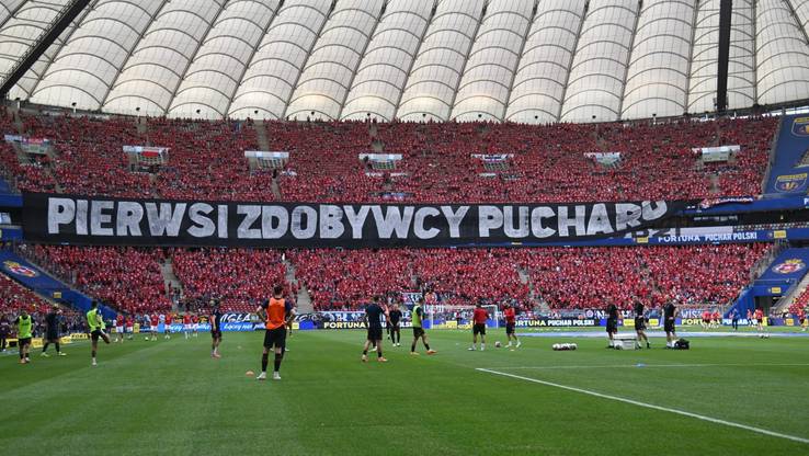 Kibice na finale Fortuna Pucharu Polski (ZDJĘCIA)
