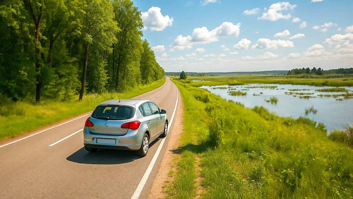 Piękne krajobrazy bez wychodzenia z samochodu. Fot. TwojaPogoda.pl
