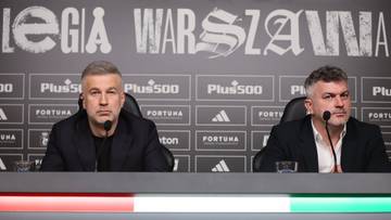 Legia Warszawa przedstawiła nowego trenera. "Musimy podnieść poziom zespołu"