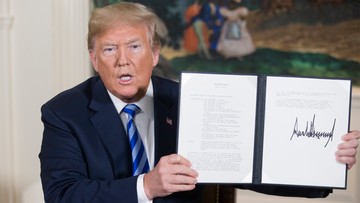 Trump szykuje nowe sankcje na Iran. "Mogą pojawić się w przyszłym tygodniu"