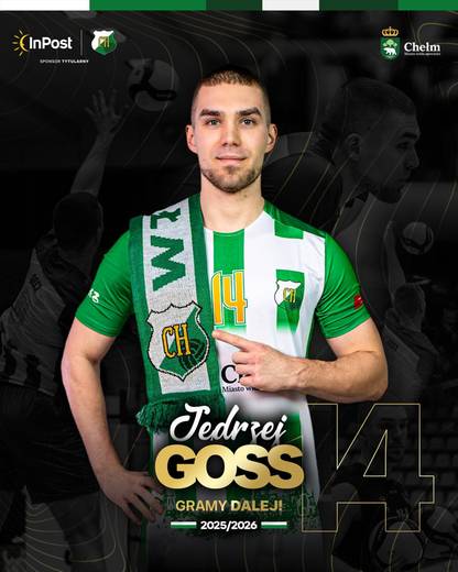 InPost ChKS Chełm - skład na nowy sezon 2025/2026. Siatkarze, trener, transfery
