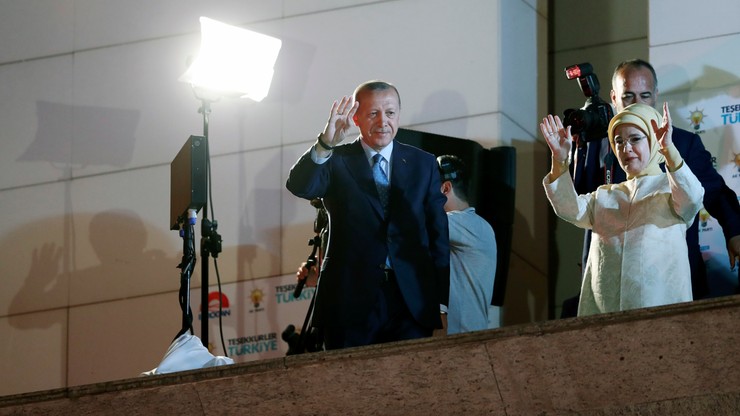 Erdogan wygrał wybory prezydenckie w Turcji w pierwszej turze