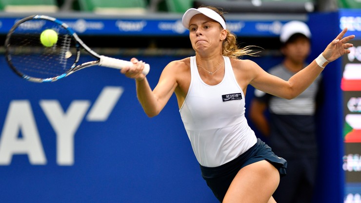 WTA w Tokio: Linette przegrała z Pliskovą w 1/8 finału