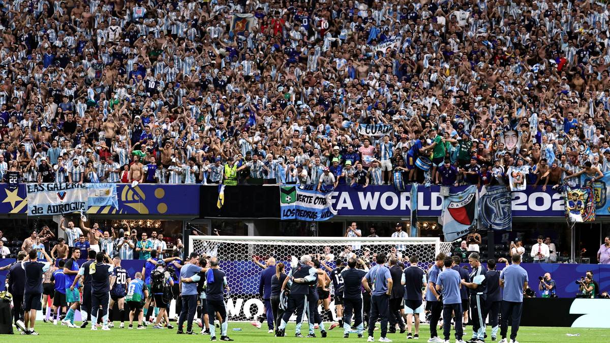Argentina beats England 2-1 to reach World Cup final – FIFA may punish banner stunt
