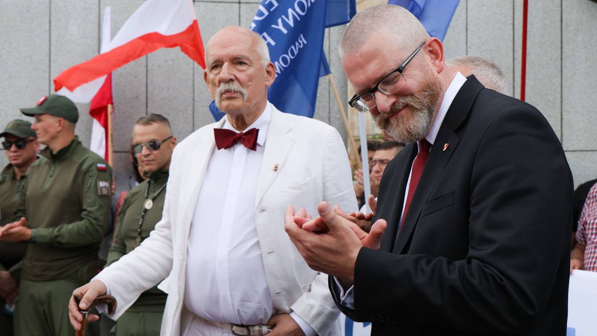 Braun i Korwin-Mikke wystartują ze wspólnej listy? "To jest korzystne"