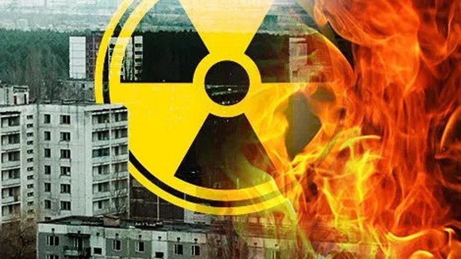 Niebezpieczna sytuacja w Czarnobylu. Fot. Pixabay.