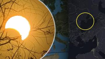 Wpadka NASA podczas zaćmienia. Rosja i Ukraina z pretensjami