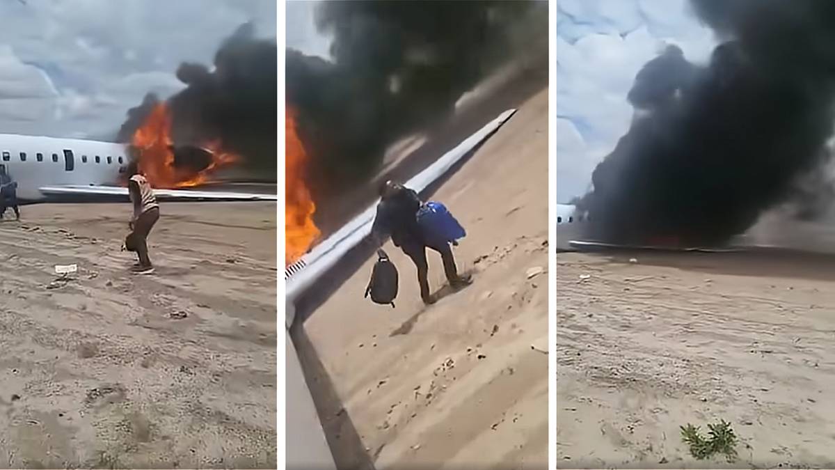 Katastrofa samolotu z ministrem na pokładzie. Media obiegły nagrania z Afryki