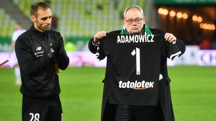 Lechia Gdańsk pożegnała prezydenta Adamowicza