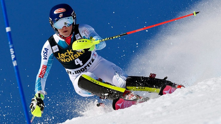 Shiffrin zdeklasowała rywalki w slalomie w St. Moritz