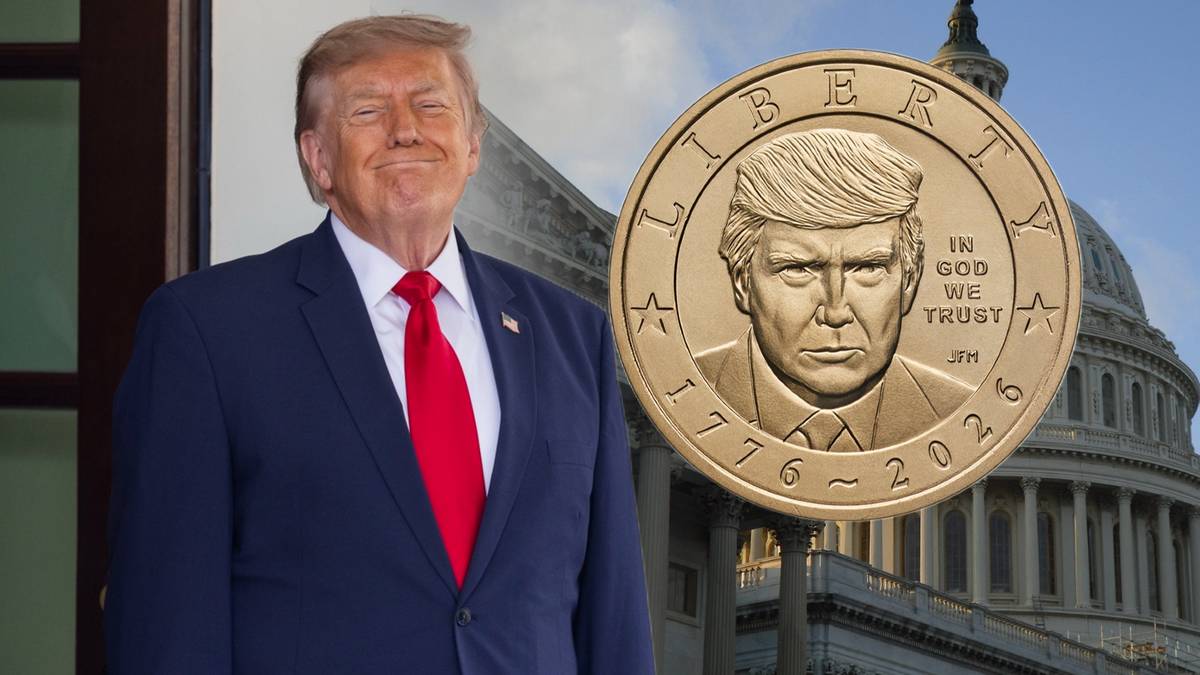 US Mint to issue gold dollar coin featuring Trump's likeness