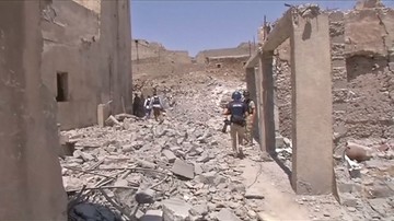 Iracka armia odbiła z rąk IS ruiny wielkiego meczetu w Mosulu. To tam ogłoszono powstanie kalifatu