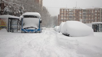 Skutki śnieżycy "Filomena" w Hiszpanii. Zginęły trzy osoby