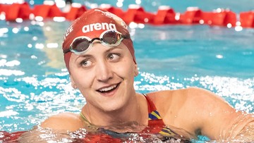 Rekord Polski Wasick na 100 m st. dowolnym na krótkim basenie