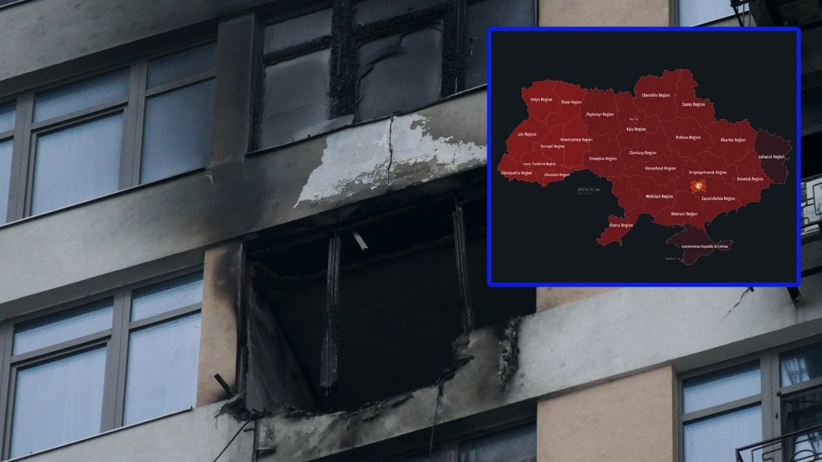 Alarm powietrzny w całej Ukrainie. Rosyjskie uderzenie w stolicę