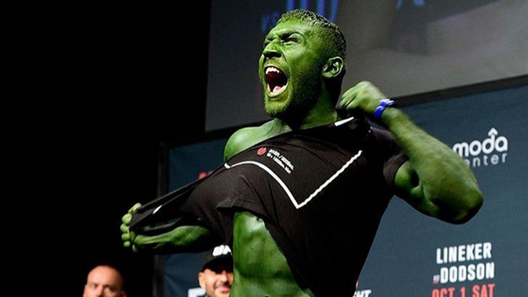"Hulk" na ważeniu przed galą UFC!