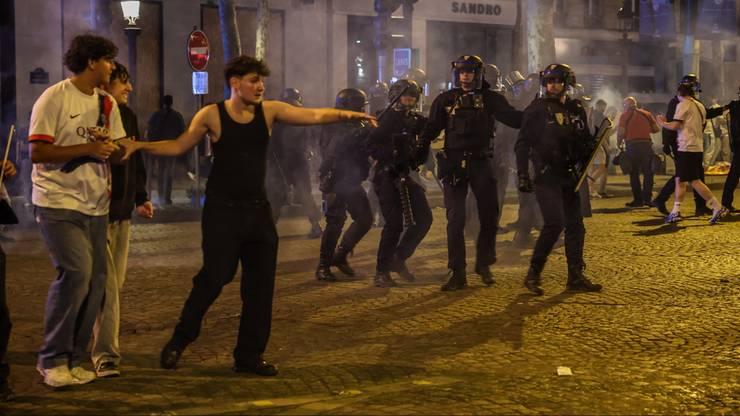 Paryż po finale Ligi Mistrzów 2024/2025