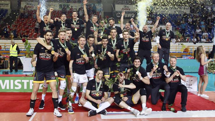 9 złotych medali mistrzostw Polski siatkarzy