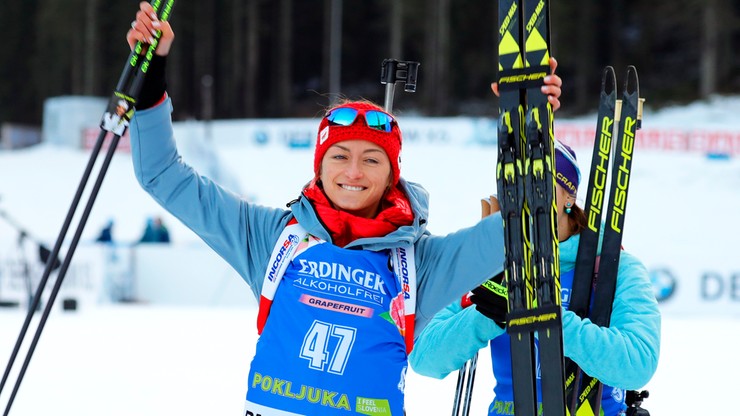 PŚ w biathlonie: Monika Hojnisz-Staręga szósta w biegu na dochodzenie