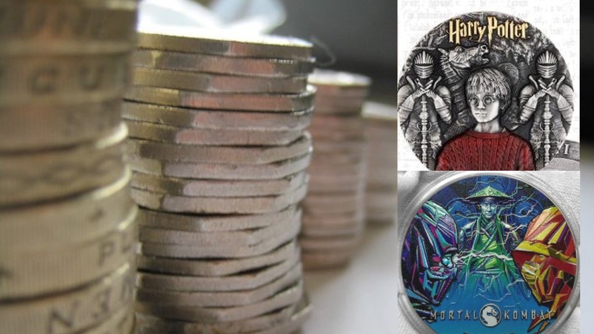 Mennica Gdańska wyprodukuje monety z Harrym Potterem i Mortal Kombat