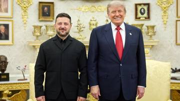 Wołodymyr Zelenski po spotkaniu z Donaldem Trumpem. Wskazał obszar do poprawy